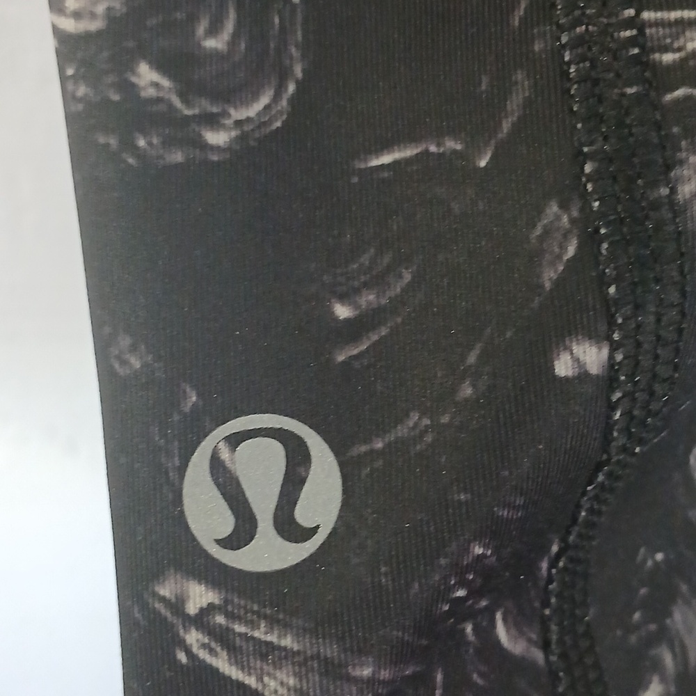 Lululemon Athletica Speed Tight II Leggings Arsenal Ambient Gray Black Size 4 - Picture 8 of 11